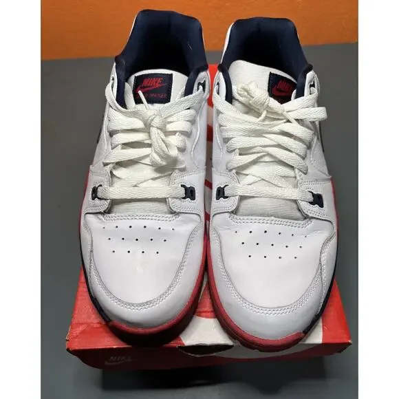 Nike Cross Trainer Low White/Obsidian/Gym Red CQ9182-101 Mens Size 8.5 - Picture 4 of 5